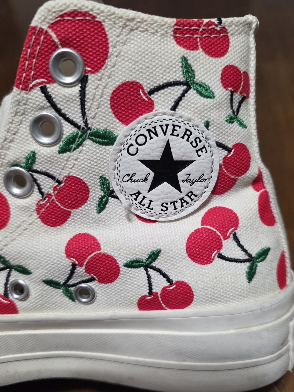 Cherries-Converse Tennis Shoes